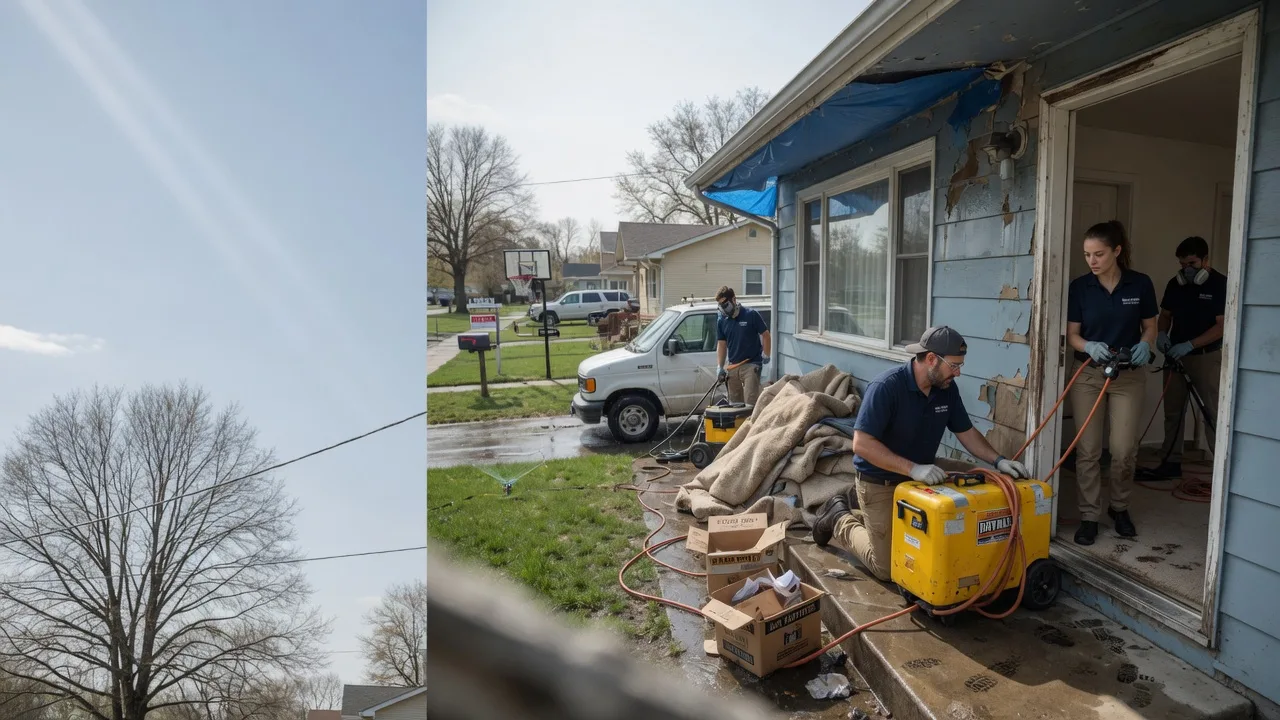 Basement Flood Cleanup in Bloomington Springs, TN near me